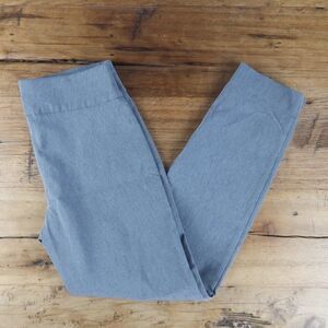 ALFANI LIGHT HEATHER GREY TUMMY CONTROL PULL ON SKINNY PANT SIZE 2 SHORT